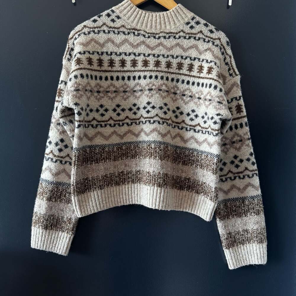 Gilli Fair Isle Knit Sweater, Size M